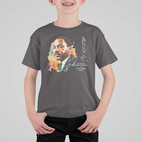 Martin Luther King Jr T Shirt For Kid We Must Live Together As Brothers Or Perish Together As Fools
