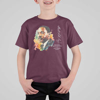 Martin Luther King Jr T Shirt For Kid We Must Live Together As Brothers Or Perish Together As Fools
