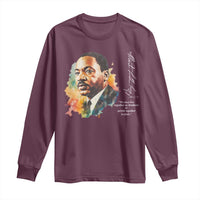 Martin Luther King Jr Long Sleeve Shirt We Must Live Together As Brothers Or Perish Together As Fools