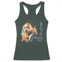 Martin Luther King Jr Racerback Tank Top We Must Live Together As Brothers Or Perish Together As Fools