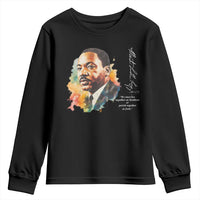 Martin Luther King Jr Youth Sweatshirt We Must Live Together As Brothers Or Perish Together As Fools