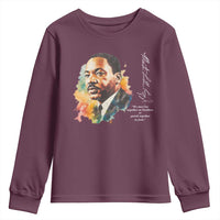 Martin Luther King Jr Youth Sweatshirt We Must Live Together As Brothers Or Perish Together As Fools