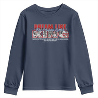 Martin Luther King Jr Youth Sweatshirt Just Take The First Step MLK Day