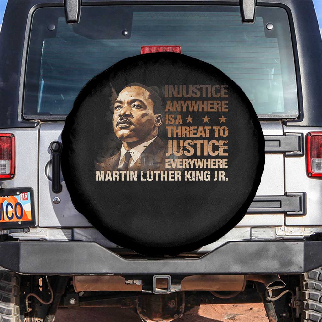 Martin Luther King Jr Spare Tire Cover Injustice Anywhere Is A Threat To Justice Everywhere