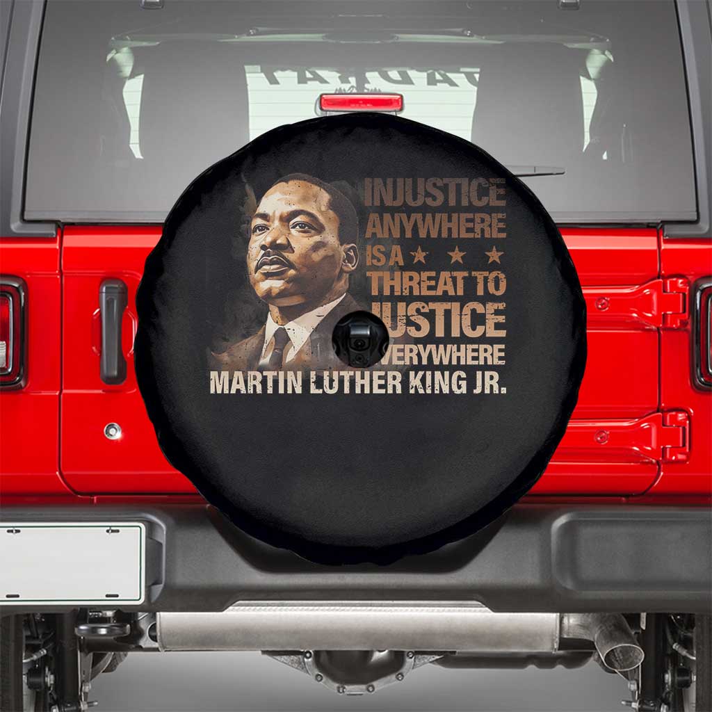 Martin Luther King Jr Spare Tire Cover Injustice Anywhere Is A Threat To Justice Everywhere