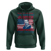 Martin Luther King Jr Day Hoodie Injustice Anywhere Is A Threat To Justice Everywhere TS09