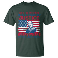Martin Luther King Jr Day T Shirt Injustice Anywhere Is A Threat To Justice Everywhere TS09