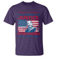 Martin Luther King Jr Day T Shirt Injustice Anywhere Is A Threat To Justice Everywhere TS09
