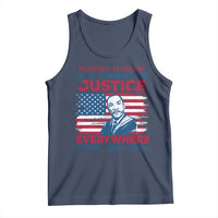 Martin Luther King Jr Day Tank Top Injustice Anywhere Is A Threat To Justice Everywhere TS09