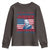 Martin Luther King Jr Day Youth Sweatshirt Injustice Anywhere Is A Threat To Justice Everywhere