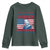 Martin Luther King Jr Day Youth Sweatshirt Injustice Anywhere Is A Threat To Justice Everywhere