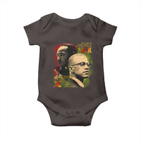 Martin Luther King Jr Malcolm X Baby Onesie The Time Is Always Right Prepare For Future Today