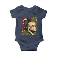 Martin Luther King Jr Malcolm X Baby Onesie The Time Is Always Right Prepare For Future Today