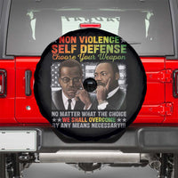 Martin Luther King Jr Malcolm X Spare Tire Cover Choose Your Weapon No Matter What The Choice