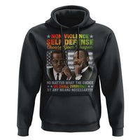 Martin Luther King Jr Malcolm X Hoodie Choose Your Weapon No Matter What The Choice