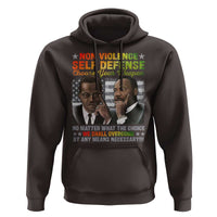 Martin Luther King Jr Malcolm X Hoodie Choose Your Weapon No Matter What The Choice