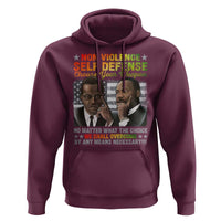 Martin Luther King Jr Malcolm X Hoodie Choose Your Weapon No Matter What The Choice