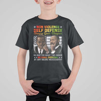 Martin Luther King Jr Malcolm X T Shirt For Kid Choose Your Weapon No Matter What The Choice