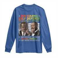 Martin Luther King Jr Malcolm X Long Sleeve Shirt Choose Your Weapon No Matter What The Choice