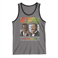 Martin Luther King Jr Malcolm X Tank Top Choose Your Weapon No Matter What The Choice