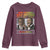 Martin Luther King Jr Malcolm X Youth Sweatshirt Choose Your Weapon No Matter What The Choice