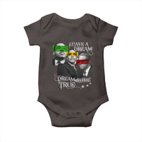 Obama MLK Malcolm X Baby Onesie Dreams Come True