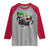 Obama MLK Malcolm X Raglan Shirt Dreams Come True