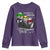 Obama MLK Malcolm X Youth Sweatshirt Dreams Come True