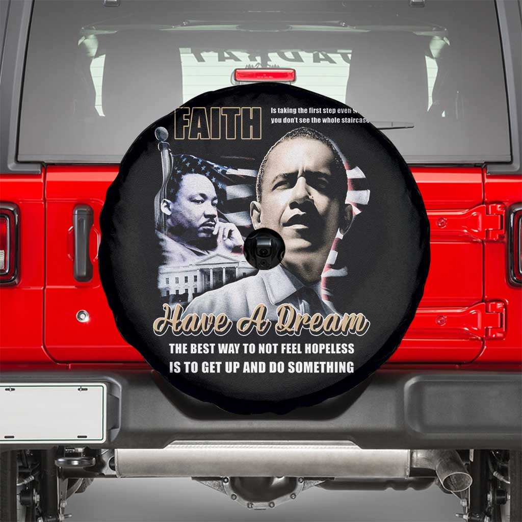 Obama MLK Martin Luther King Jr Spare Tire Cover