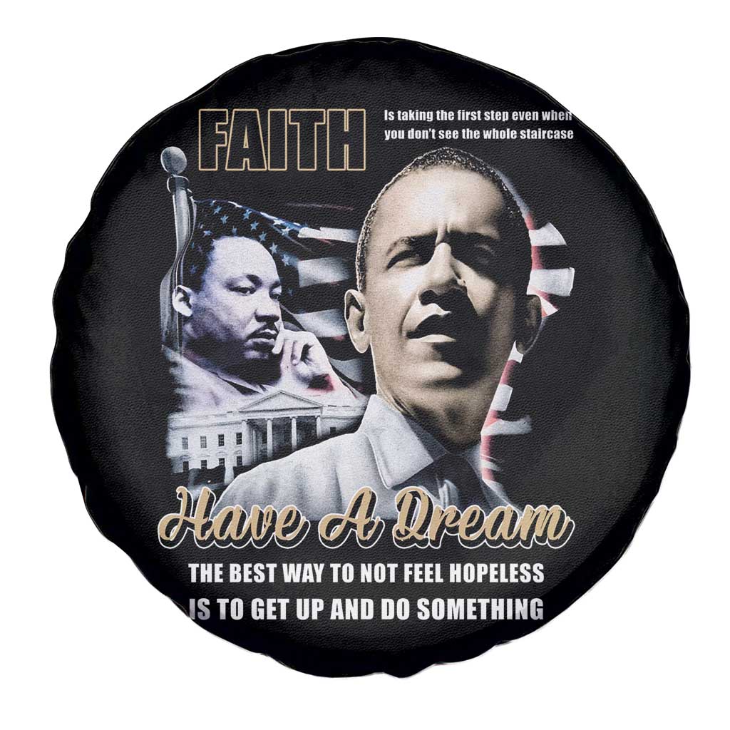 Obama MLK Martin Luther King Jr Spare Tire Cover
