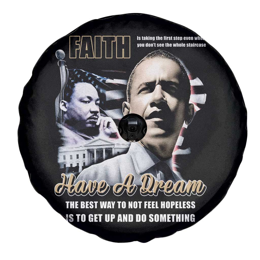 Obama MLK Martin Luther King Jr Spare Tire Cover