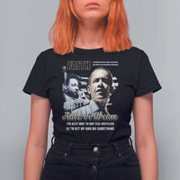 Obama MLK Martin Luther King Jr T Shirt For Women