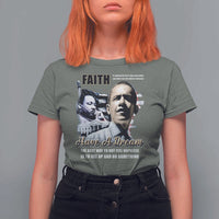 Obama MLK Martin Luther King Jr T Shirt For Women