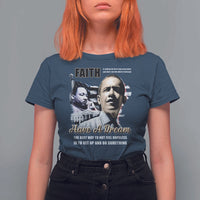 Obama MLK Martin Luther King Jr T Shirt For Women