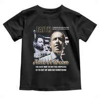 Obama MLK Martin Luther King Jr Toddler T Shirt