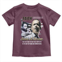 Obama MLK Martin Luther King Jr Toddler T Shirt