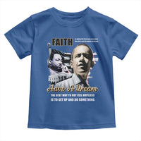 Obama MLK Martin Luther King Jr Toddler T Shirt