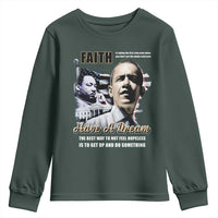 Obama MLK Martin Luther King Jr Youth Sweatshirt