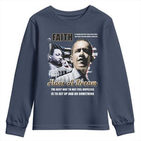 Obama MLK Martin Luther King Jr Youth Sweatshirt