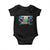 Martin Luther King Jr Malcolm X Baby Onesie Playing Chess White House Black History