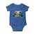 Martin Luther King Jr Malcolm X Baby Onesie Playing Chess White House Black History