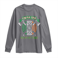 Irish Firefighter Long Sleeve Shirt Fir Na Tine Man Of Fire