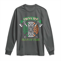 Irish Firefighter Long Sleeve Shirt Fir Na Tine Man Of Fire