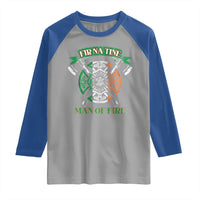 Irish Firefighter Raglan Shirt Fir Na Tine Man Of Fire