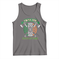 Irish Firefighter Tank Top Fir Na Tine Man Of Fire