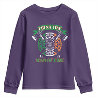 Irish Firefighter Youth Sweatshirt Fir Na Tine Man Of Fire