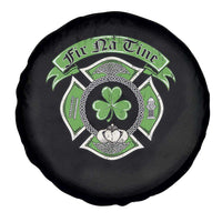 Irish Firefighter Spare Tire Cover Fir Na Tine Man Of Fire Celtic Claddagh Cross