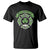Irish Firefighter T Shirt Fir Na Tine Man Of Fire Celtic Claddagh Cross