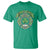 Irish Firefighter T Shirt Fir Na Tine Man Of Fire Celtic Claddagh Cross