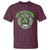 Irish Firefighter T Shirt Fir Na Tine Man Of Fire Celtic Claddagh Cross